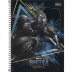 CADERNO 10 MATERIAS CPD PANTERA NEGRA 160FLS CAPA MODELO 1