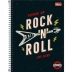 CADERNO 10 MATERIAS CPD PEPPER MASCULINO 160FLS CAPA ROCK N ROLL