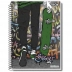 CADERNO 10 MATERIAS CPD ROX 200FLS CAPA STREET LIFE