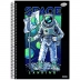 CADERNO 10 MATERIAS CPD KBOM 200FLS REF. 10152 CAPA ASTRONAUTA