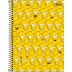 CADERNO 10 MATERIAS CPD SIMPSONS REF. 342262 CAPA AMARELA BART