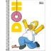 CADERNO 10 MATERIAS CPD SIMPSONS REF. 342262 CAPA BR DOH