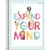 CADERNO 10 MATERIAS CPD SNOOPY REF. 308242 CAPA EXPAND YOUR MIND