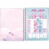 CADERNO 10 MATERIAS CPD WONDER SEREIA 160FLS CAPA ROSA CONCHAS