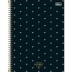 CADERNO 16 MATERIAS CPD WEST VILLAGE 256FLS REF. 340804 CAPA PRETO