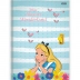 CADERNO BROCHURA PEQUENO CPD 80FLS ALICE CAPA MODELO 4