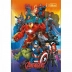 CADERNO BROCHURA PEQUENO CPD 80FLS AVENGERS CAPA MODELO 11