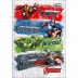 CADERNO BROCHURA PEQUENO CPD 80FLS AVENGERS CAPA MODELO 4