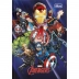 CADERNO BROCHURA PEQUENO CPD 80FLS AVENGERS CAPA MODELO 5