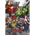 CADERNO BROCHURA PEQUENO CPD 80FLS AVENGERS CAPA MODELO 6