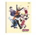 CADERNO BROCHURA PEQUENO CPD 80FLS BORUTO CAPA MODELO 3