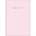 CADERNO BROCHURA PEQUENO CPD 80FLS HAPPY CAPA LOVE