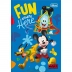 CADERNO BROCHURA PEQUENO CPD 80FLS MICKEY CAPA FUN STARTS AZUL