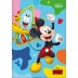 CADERNO BROCHURA PEQUENO CPD 80FLS MICKEY CAPA MICKEY E CASA