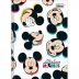 CADERNO BROCHURA PEQUENO CPD 80FLS MICKEY CAPA MICKEY PQ BRANCO