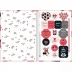 CADERNO BROCHURA PEQUENO CPD 80FLS MINNIE CAPA VÁRIAS MINNIE