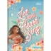 CADERNO BROCHURA PEQUENO CPD 80FLS MOANA CAPA LET YOUR HEART SING