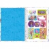 CADERNO BROCHURA PEQUENO CPD 80FLS POLLY POCKET CAPA AZUL