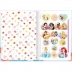 CADERNO BROCHURA PEQUENO CPD 80FLS PRINCESAS CAPA BELA