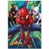 CADERNO BROCHURA PEQUENO CPD 80FLS SPIDER MAN CAPA MODELO 16