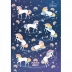 CADERNO BROCHURA PEQUENO CPD 80FLS UNICORNIO BLINK CAPA POSITIVE ENERGY AZE