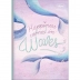 CADERNO BROCHURA PEQUENO CPD 80FLS WONDER SEREIA CAPA HAPPINESS COMES IN WAVES