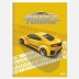 CADERNO BROCHURAO CPD 80FLS SILVER TUNING REF. 10424 CAPA CARRO AMARELO