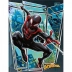 CADERNO BROCHURAO CPD 80FLS SPIDER MAN CAPA SPIDER PRETO