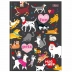 CADERNO BROCHURAO CPD HUG ME 80FLS REF. 315958 CAPA PRETO