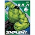 CADERNO BROCHURAO CPD HULK 80FLS REF. 358550 CAPA HULK SMASH 2