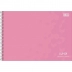 CADERNO DE DESENHO 60FLS CPD TILIBRA LUNIX REF.  23.398 COR ROSA