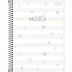 CADERNO DE MUSICA CPD 80FLS TILIBRA REF. 306185 CAPA MODELO 1