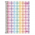 CADERNO PEQUENO ESPIRAL CPD 96FLS MAIS + TILIBRA CAPA QUADRICULADO COLORIDO