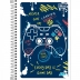 CADERNO PEQUENO ESPIRAL CPM 48FLS MAIS + TILIBRA CAPA NEVER GIVE UP