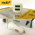 CARREGADOR VEICULAR PROCALC MOB + CARREG. C/PORTAS USB-A 4.1A