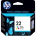 CARTUCHO DE TINTA ORIGINAL HP 22A COLOR NOVO