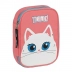 ESTOJO ESCOLAR BOX TRIVIUN WHITE CAT 100 PENS REF. 1113