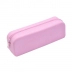 ESTOJO ESCOLAR SIMPLES DAC ENJOY SILICONE REF. E234 COR ROSA