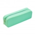 ESTOJO ESCOLAR SIMPLES DAC ENJOY SILICONE REF. E234 COR VERDE AGUA