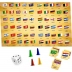 JOGO DE TABULEIRO HOMEPLAY BANDEIRAS DO MUNDO REF. 5011