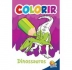 LIVRO COLECAO COLORIR DINOSSAUROS