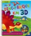 LIVRO COLECAO LEIA, MONTE E BRINQUE! MEU DINO-PARQUE EM 3D