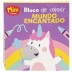 LIVRO COLECAO MINIBLOCO DE COLORIR MUNDO ENCANTADO REF. 1167103