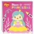 LIVRO COLECAO MINIBLOCO DE COLORIR PRINCESA REF. 1167111