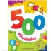 LIVRO INFANTIL 500 ATIVIDADES CAPA LARANJA