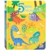 LIVRO INFANTIL AMIGUINHOS DE SILICONE TOQUE E SINTA BEBES DINO REF. 1166654