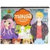 LIVRO INFANTIL MANGA IMAGINE E CRIE LARANJA REF. 1174819