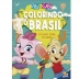 LIVRO INFANTIL VOLTA AO MUNDO COLORINDO O BRASIL REF. 1162241