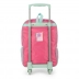 MOCHILA COM RODINHAS LUXCEL UP4YOU PETIT UNICORNIO ROSA REF. IC37652UP0300UN