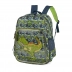 MOCHILA ESCOLAR LUXCEL DINOSSAURO VERDE REF. IS37731UP0100UN